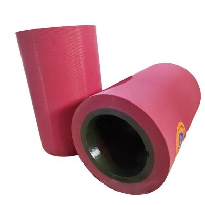 China rice mill machinery parts 14 inch rice mill rubber roller 14 inch rice mill rubber rollers 14 inch rice milling rollers on molding metal drum for sale