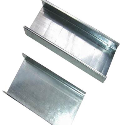 China Profile C/U/L/Z Traditional Metal Section Galvanized Wall Angel Studs For Ceiling C Channel for sale