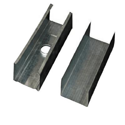 China Traditional lightweight metal steel frame drywall channel gypsum board stud and track frame furring frame for sale