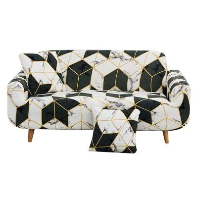 China American Style Quilted Stretch Sofa Cover Elastic Sofa Cover Home Decor Patchwork Decor Couch Cover Non Slip for sale