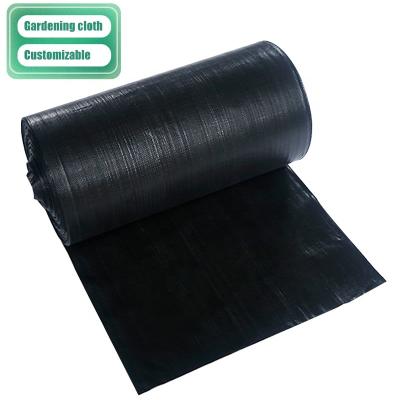 China Cultivation Agricultural Weed Control Black Paper Plastic Mulching Mat for sale