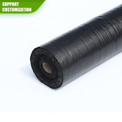 China Custom PP Woven Greenhouse Greenhouse Garden Greenhouse Black Weed Membrane Membrane Barrier Weed Mat for sale