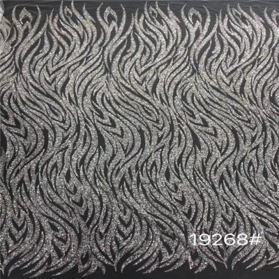 China 2022 New Fashion Low Price Sustainable Design Crystal Beaded Lace Trim for sale