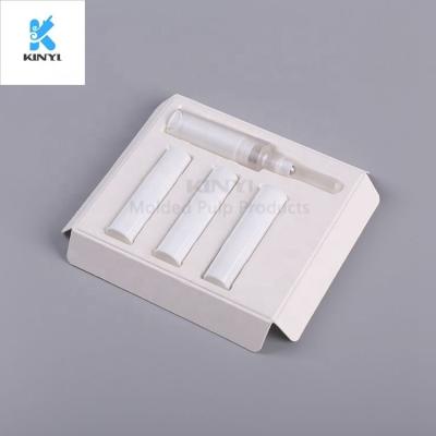 China Eco-Friendly Factory Customized Paper Pulp Tray Molded Packaging for sale