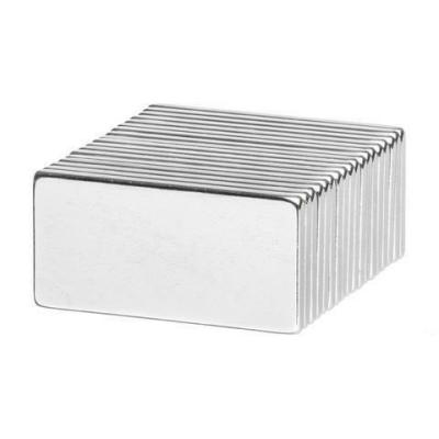 China Industrial Magnet Customize Shape NdFeB Bar 50x25x10mm Bulk Strong Permanent Rectangular Block N52 Neodymium Magnet For Wind for sale