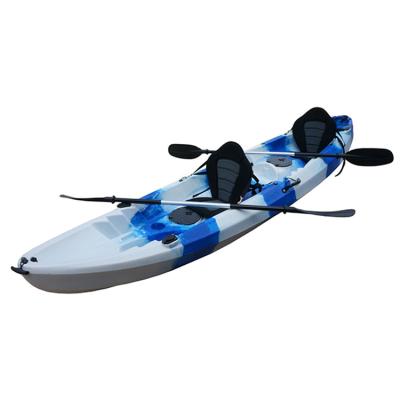 China LLDPE HULL For Fishing Kayak Newcomer One Person Fishing Kayak FOOT DRIVE Thruster Outlet Polyethylene SIT ON TOP Boat for sale