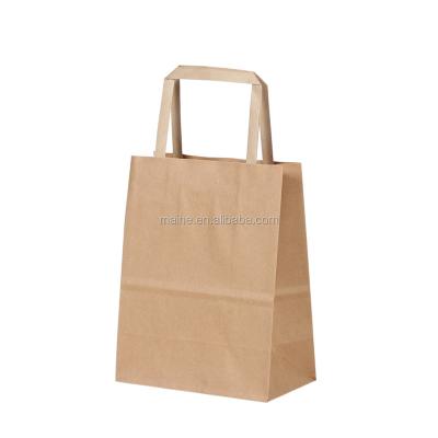 China Shop Recyclable Stored Kraft Paper Online Shopping Paper Bags for sale