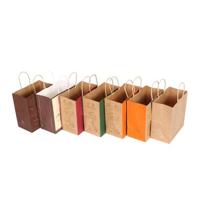 China Recyclable Kraft Paper Bag for sale