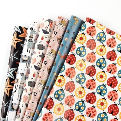 China Recycled Materials Custom Printed Logo Gift Wrapping Paper Clothing Tissue Paper for sale