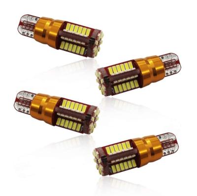 China Aluminum Alloy LED Canbus T10 BA9S 3.24W LED 12V 57leds 3014SMD Brake Light for sale