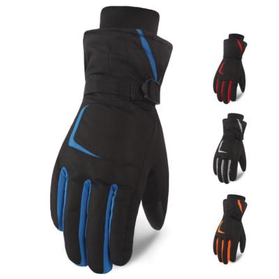 China High Quality Flexibility/Breathability Warm Long Touch Screen Winter Skiing Windproof Gloves Water Proof for sale