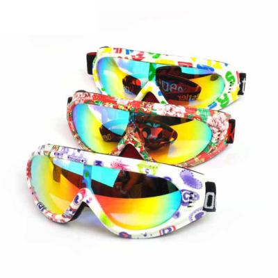 China PACKAGING Safety Goggles Windproof Ski Sunglasses Sports Snow Goggles Outdoor Anti-dust Protector Children for sale