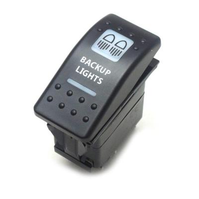 China Waterproof Off-Road Marine Rocker Switch 12V 24V Laser ON/OFF Switch for sale