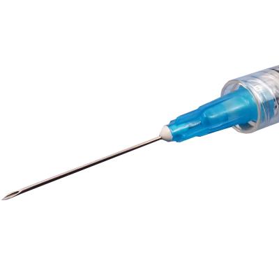 China China Top Quality PP Made Injection Luer Lock Retractable Syringe With Needle for sale