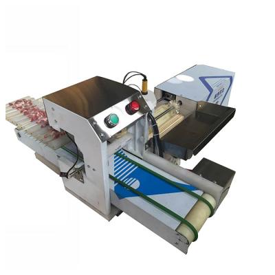 China Restaurant Automatic meat threading machine for BBQ for sale