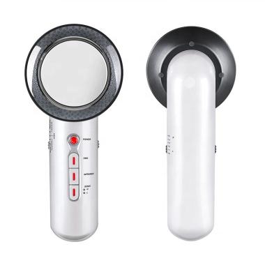 China Skin Rejuvenation Face Lifting 3 in 1 EMS Body Massager Device Infrared Ultrasonic Ultrasound Slimming Fat Burner Cavitation Face Beauty Machine for sale