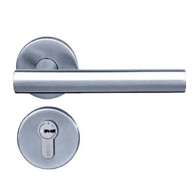 China Tube Lever Door S/Steel Modern Security Part Quality Wholesale Price Indoor/Outdoor Handle for sale