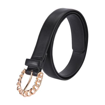 China New Arrival Belt Jacket Belt Comfortable Decorative Simple Women PU Leather Belt For Jeans Pants With Alloy Buckle for sale