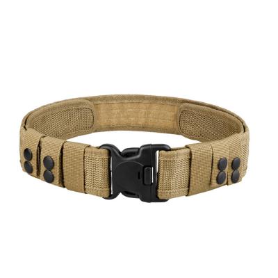 China 2022 New Products Comfortable Tactical Support Belt, Solid Color Oxford Cloth Casual Adjustable Belt for sale