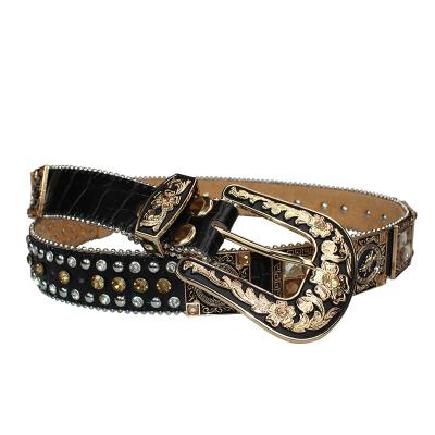 China Fashionable and durable custom made high quality brown belt ring belt fashion trend designer new charm belt for sale