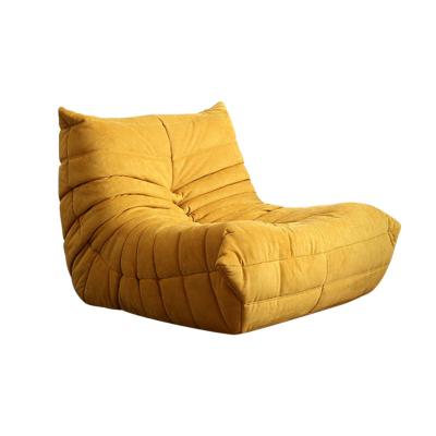 China Nordic small apartment lazy living room balcony tufted tatami tatami simple recliner sofa minimalism leisure couch for sale