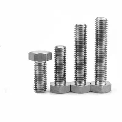 China Stainless All Size Stainless Steel 8.8 Head M6 Custom Stainless Steel Hex Bolts Grade Bolts And Hex Nuts for sale