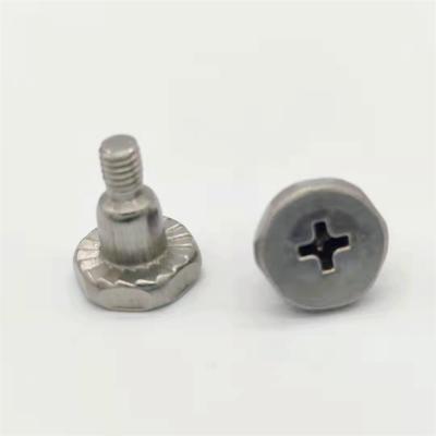 China HEX M4/M5/M6 Stainless Steel SUS304 PhillIps External Hexagonal Shoulder Stepped / Screws Anti Slip Screw for sale