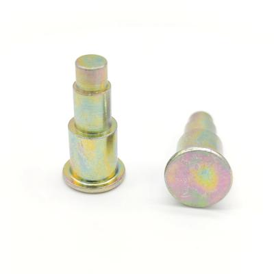 China Stainless Steel Hardware Materials Color ZincFlat Head Solid Rivet Step Blind Rivet for sale