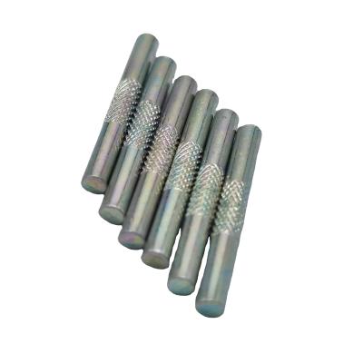 China Knurled Mild Steel Stainless Steel Shaft Plain, Blue Zinc, Color Zinc D Shaft Knurled 30Mm 35Mm 45Mm Etc. for sale