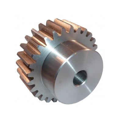 China Hotels OEM Manufacturer Customized 0.5/2.0/3.0 Small Mini Module Metal Steel EN353 Spur Gear For Coffee Machine for sale