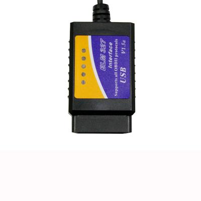 China ELM 327 V 1.5 OBD 2 EML327 Diagnostic Auto Scanner Connector ELM327 USB OBD2 Car Automotive Fault Code Reader for sale