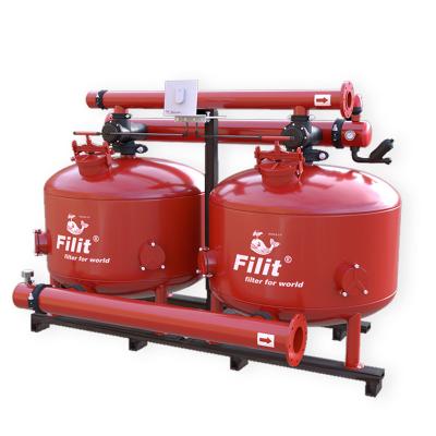 China Building Material Shops Automatic Water Treatment Sand Filter For Drip Irrigation System for sale