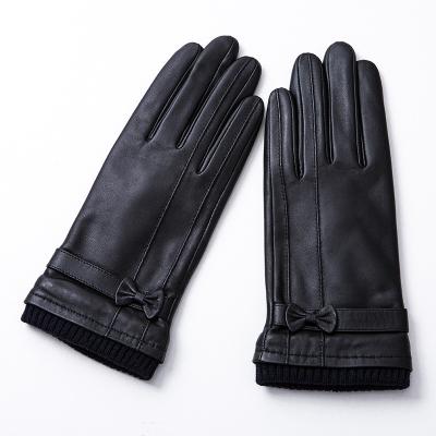 China Fleece Windproof Driving Gloves Fashion Gloves Women Ladies Smartphone Gloves For Bike for sale