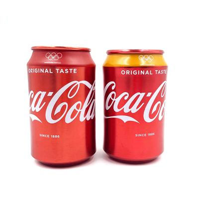 China Stubby Sleek Slim Coca Cola-Aluminiumkaffee-Dosen für Getränke 330ml zu verkaufen