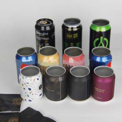 China Contenedores de aluminio reciclables de estilo estándar para jugo personalizables en venta