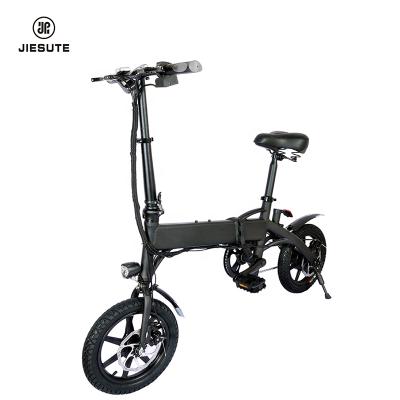 China Aluminum Alloy 36v Lithium Battery 14 Inch Foldable Powerful Electric Bicycle E Bike for sale