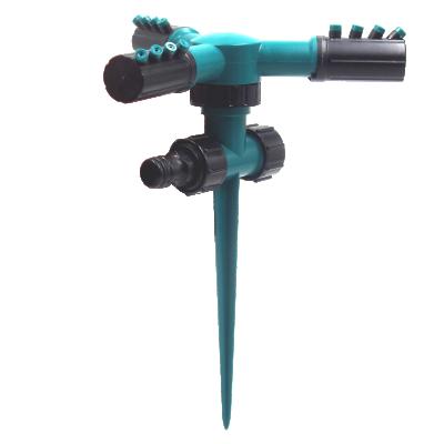 China 360 Degree Automatic Plastic Garden Water System Garden Irrigation Swirl Sprinkler for sale