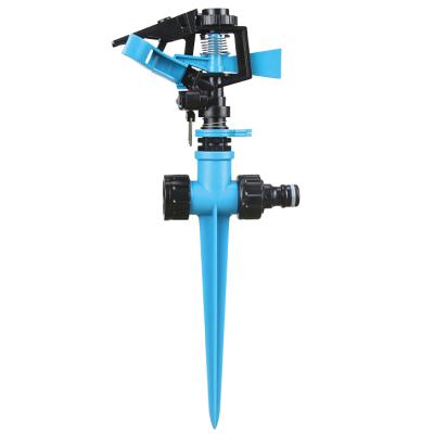 China ABS Plastic Garden Water Impact Sprinkler With Spike for sale