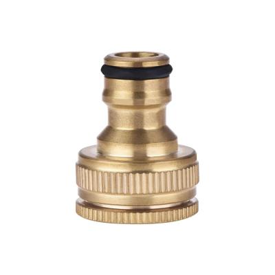 China Water Joint Hose To Tap Copper Garden Hose 1/2&3/4 Faucet Connector for sale