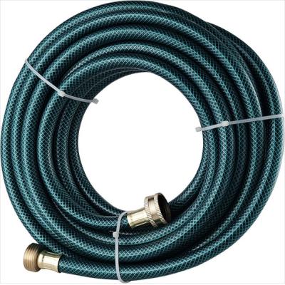 China 50FT Adjustable Garden Water Hose With Brass Connector for sale