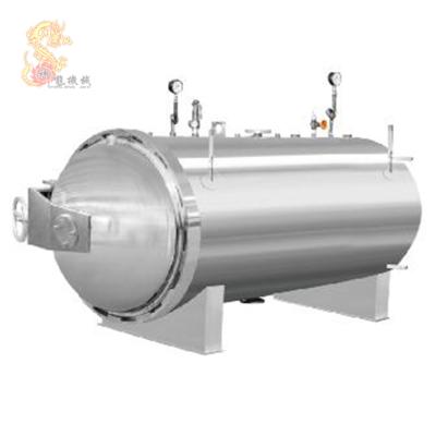 China Canned Fish Food And Beverage Sterilization Glass Bottle Sterilizer High Temperature Industrial Autoclave Price for sale