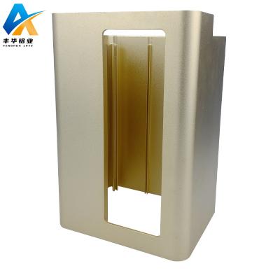 China Aluminum Profile Shell Aluminum Alloy Shell Engine Housing Mount Extrusion Molding CNC Processing Capacity Aluminum Customization for sale