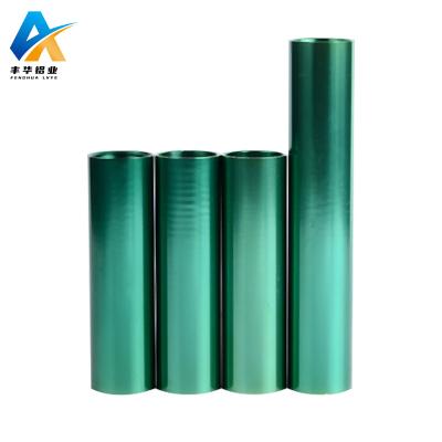 China Aluminum Tent Pole Large Diameter Anodized Round Pipes Aluminum Hollow Tubes Black Color Silver Gold And Seamless Tubes Extruded Manufac Customized for sale