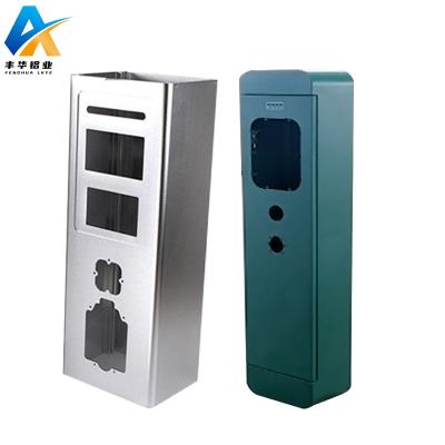 China Customized aluminum alloy aluminum extrusion stamping stack shell motor shell vending machine sales cabinet bottom filler shell for sale