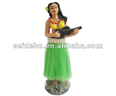 China The United States Canada Europe the most popular dashboard Polynesian dancing girl, car dashboard decorations for sale