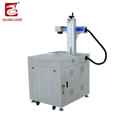 China Julong Best Price and Quality Automated Charging Desktop Fiber Laser Marking Machine 20W 30w 50W 100w for sale