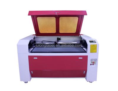 China Water Cooled Laser Fabric Advertising Wood Pattern Machine Small Acrylic CO2 Adhesive Cutting Machine for sale