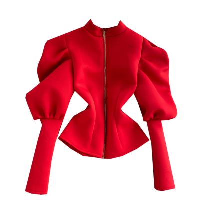 China Sustainable women's tops and women's fall dresses wear fashionable shirts before and after long sleeves for sale