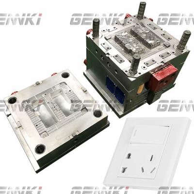 China Electric Plug Plastic Injection Mold V0 Rating Switch Socket Mould UV Resistance for sale