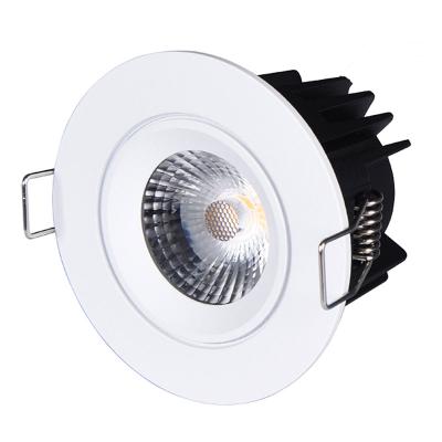 China Modern Non-flickering 8/10/12W Waterproof Recessed LED Light IP54 Rated Round Downlight for sale